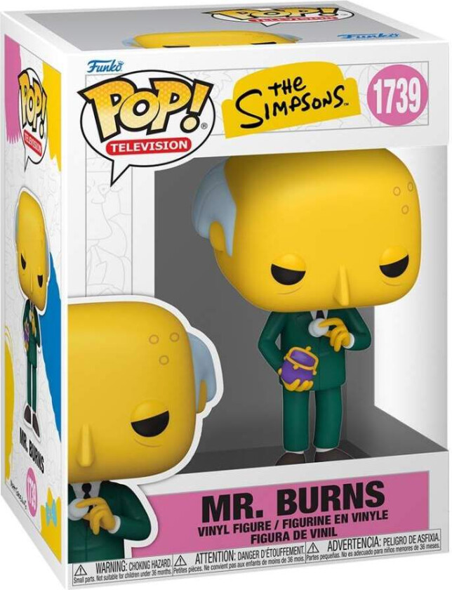 Simpsons Mr. Burns Funko Pop! Vinylfigur samleleketøy