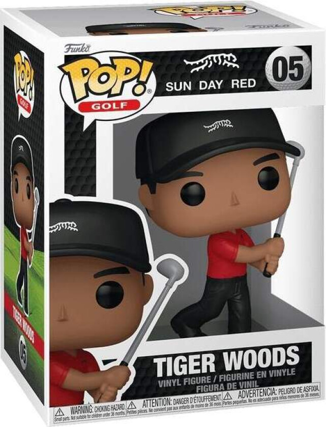 Tiger Woods Funko Pop! Vinylfigur samleleketøy