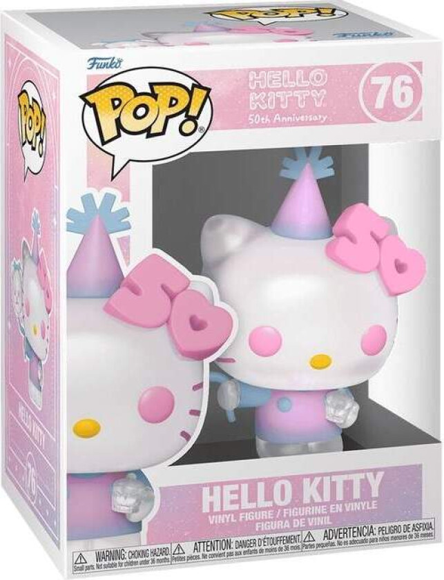 Hello Kitty Funko Pop! Vinylfigur med ballonger, 4-tommers
