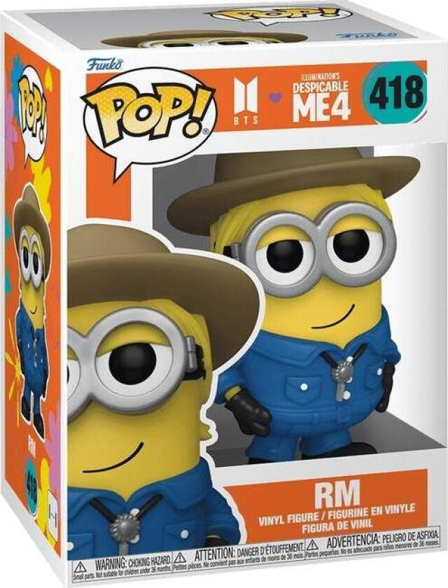 BTS x Despicable Me 4 Funko Pop! Vinylfigur - RM