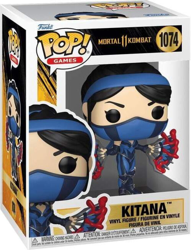 Mortal Kombat Kitana Funko Pop! Vinylfigur samleobjekt