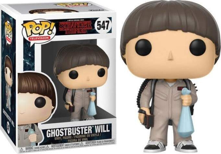 POP figure Stranger Things Ghostbuster Will