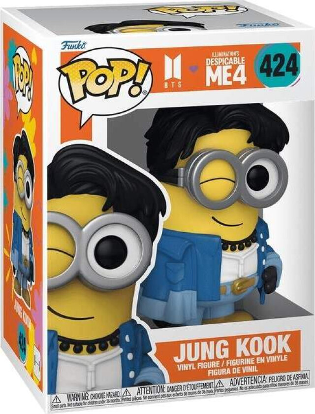 BTS Jung Kook Funko Pop! Vinylfigur - Despicable Me 4 Edition