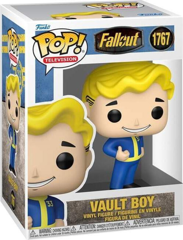 Fallout Vault Boy Funko Pop! Vinylfigur med Chase-variant