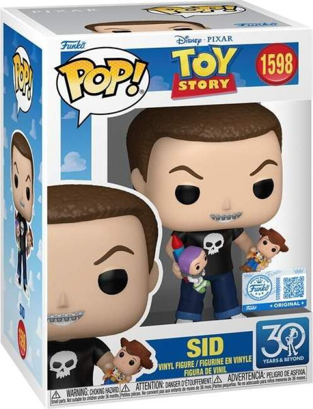 Toy Story Sid Funko Pop! Vinylfigur - samleleketøy