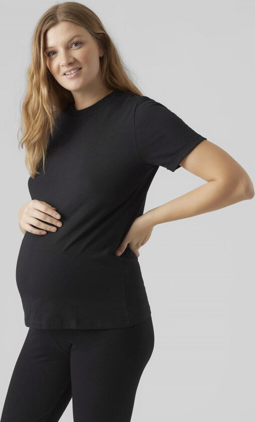 Mlneweva Ss Jrs Top - Black - XS