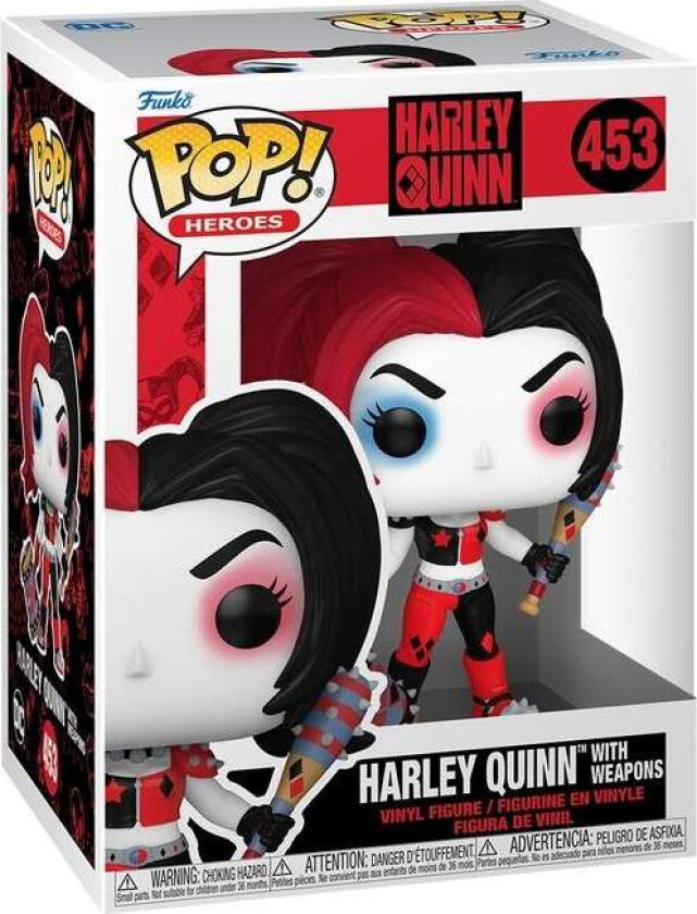 Harley Quinn Funko Pop! Vinylfigur med våpen