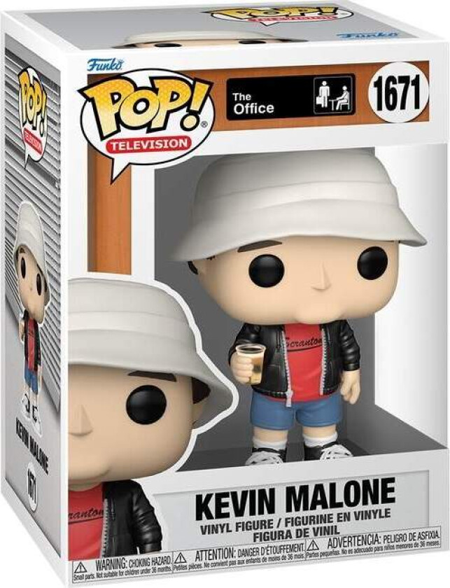Kontoret Kevin Malone Funko Pop! Vinylfigur samleobjekt