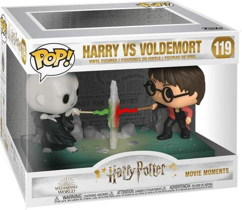 Harry Potter Funko Pop! Vinylfigur: Harry vs Voldemort Scene