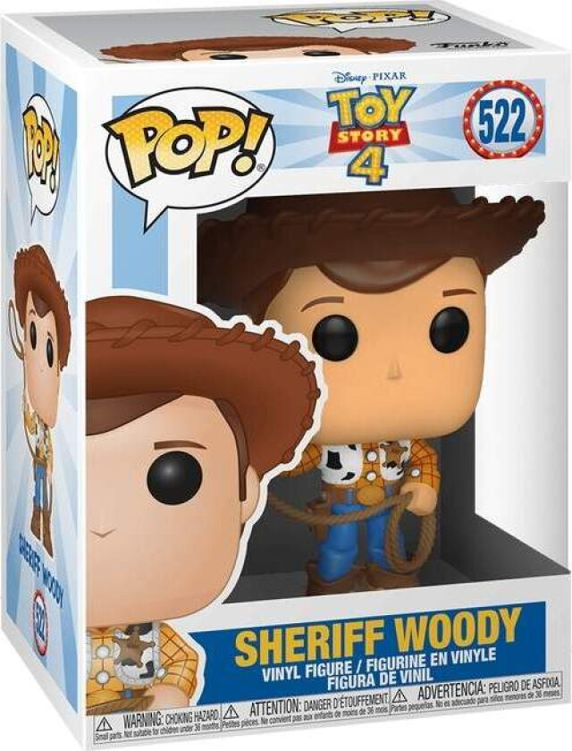 Toy Story 4 Woody Funko Pop! Vinylfigur, samleleketøy