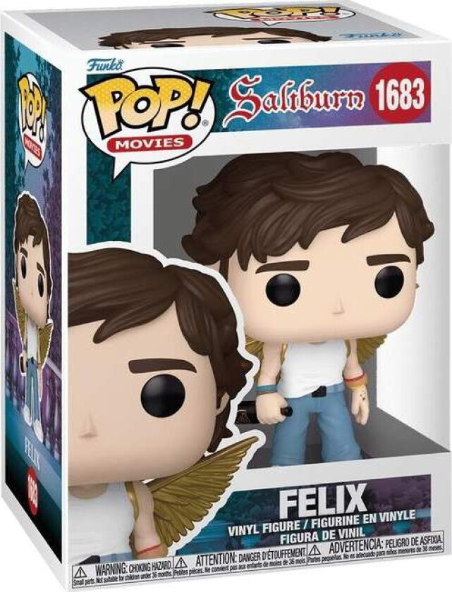 Saltburn Felix Catton Funko Pop! Vinylfigur samleobjekt