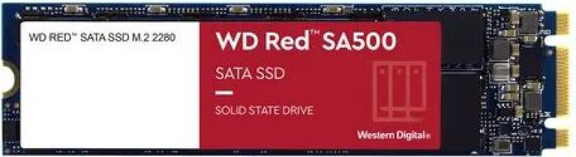 Wd Red Sa500 Nas Ssd 500gb M.2 2280 Sata-600