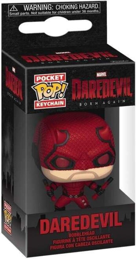 Daredevil Funko Pop! Nøkkelring - Marvel samleobjekt
