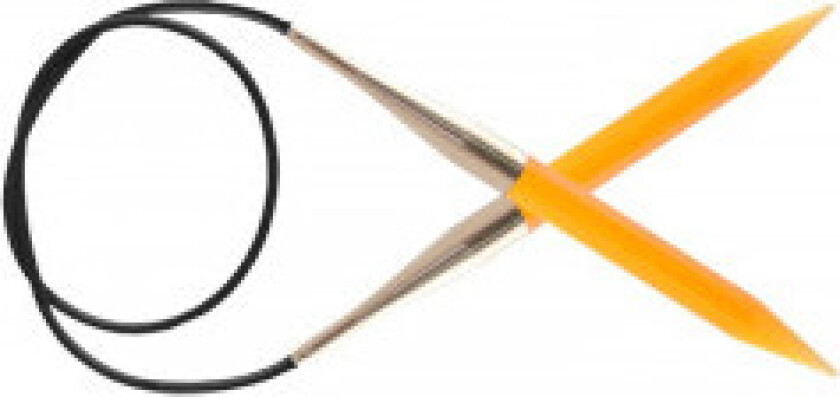 Trendz Akryl rundpinner 120cm 10.00mm / 47.2in US15 Orange