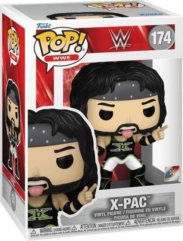 WWE X-Pac Funko Pop! Vinylfigur, samleleketøy
