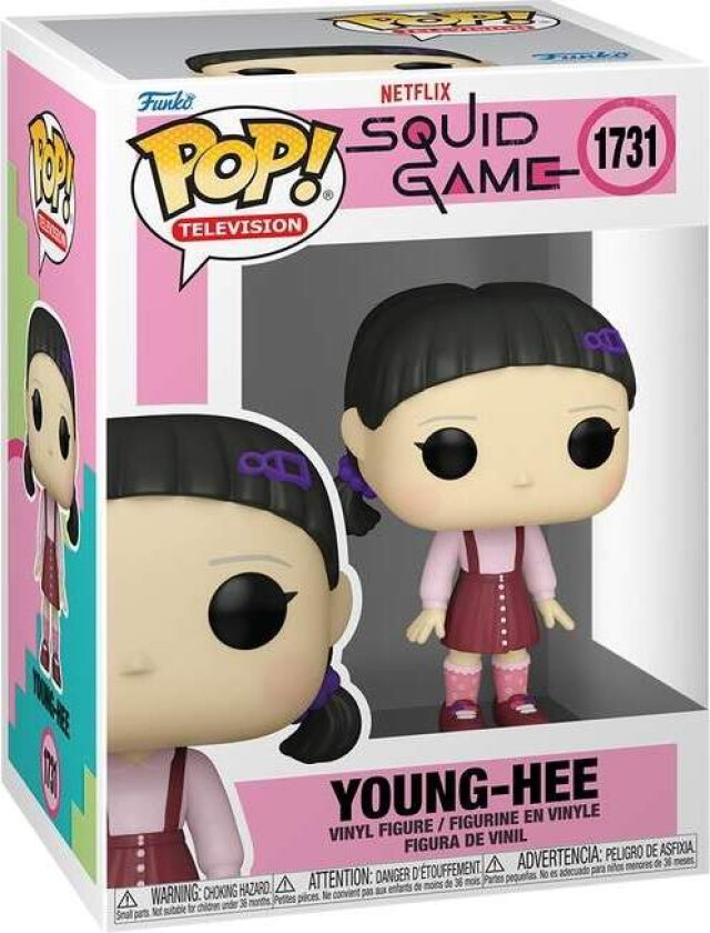 Squid Game Funko Pop! Vinylfigur - Young-hee samleobjekt