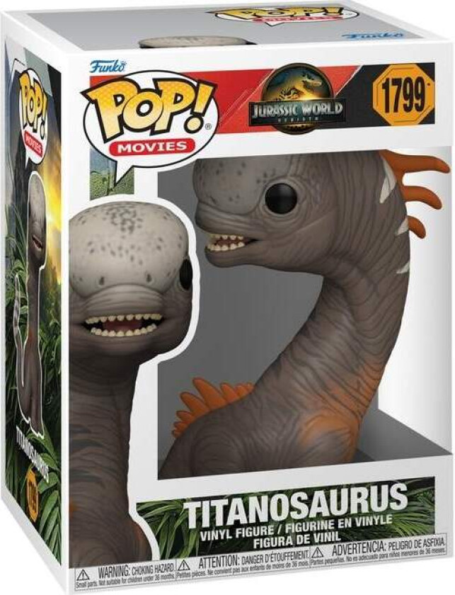 Jurassic World Funko Pop! Vinylfigur - Titanosaurus samleobjekt