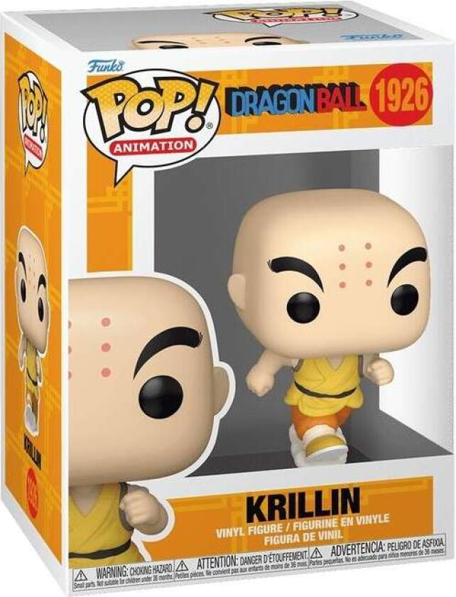 Dragon Ball Krillin Funko Pop! Vinylfigur, samleleketøy
