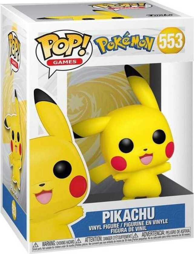 Pikachu Funko Pop! Vinylfigur - samleleketøy, 4-tommers