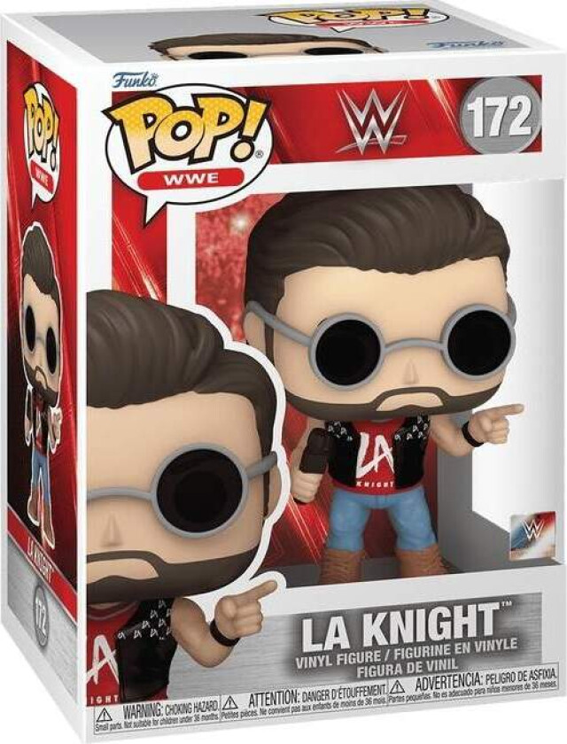 WWE LA Knight Funko Pop! Vinylfigur samleleketøy