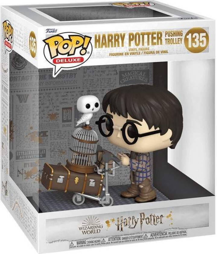 Harry Potter Funko Pop! Deluxe vinylfigur med vogn