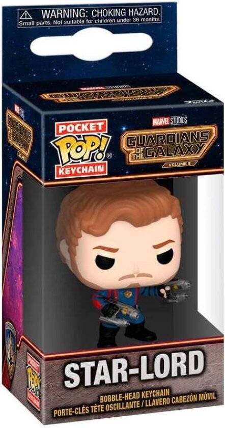 Pocket POP-nøkkelring Guardians of the Galaxy 3 Star-Lord