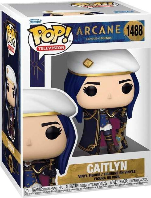 Funko pop! Vinylfigur - Arcane Caitlyn fra League of Legends