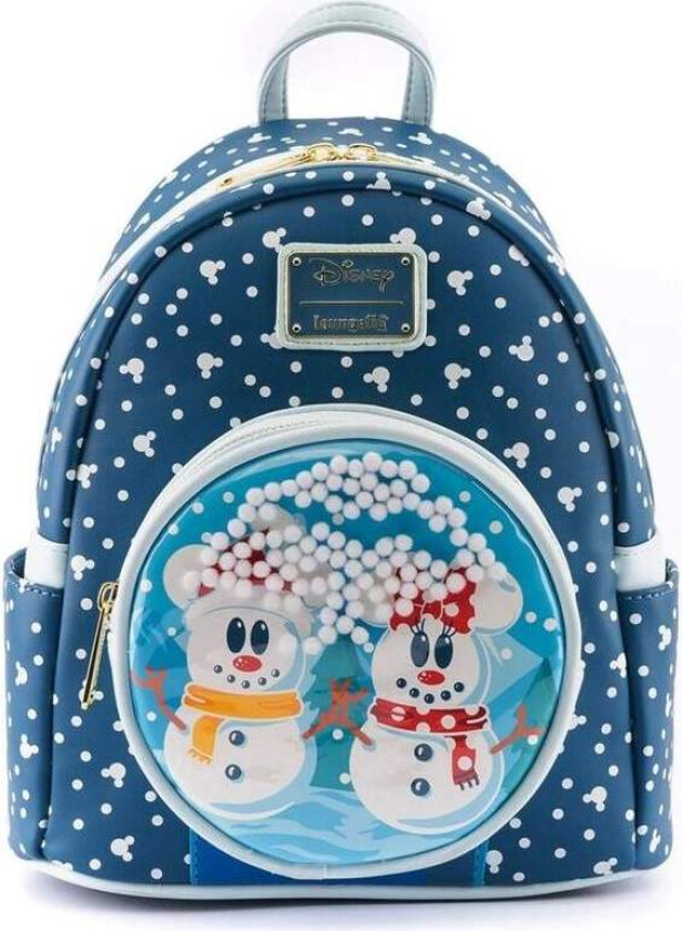 Disney Snømann Snømann Mickey Minnie ryggsekk 26 cm