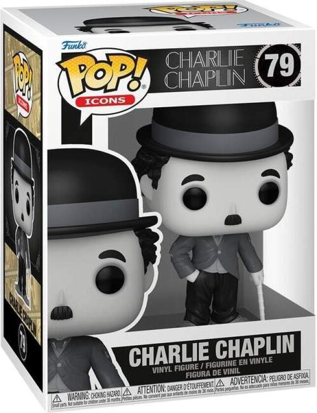 Charlie Chaplin Funko Pop! Vinylfigur samleleketøy