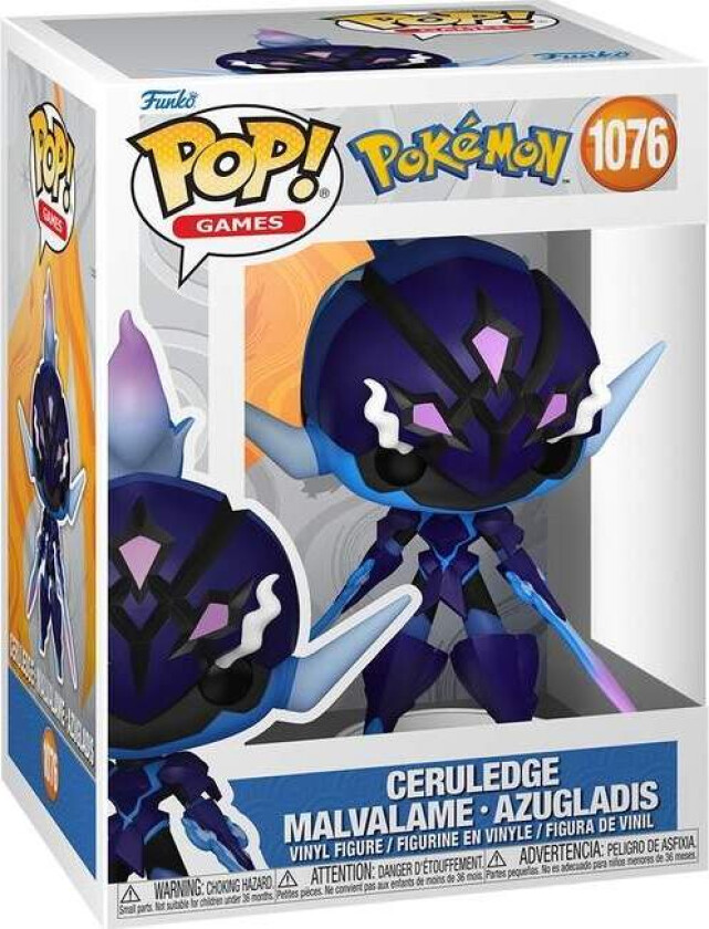 Pokemon Ceruledge Funko Pop! Vinylfigur, samleleketøy