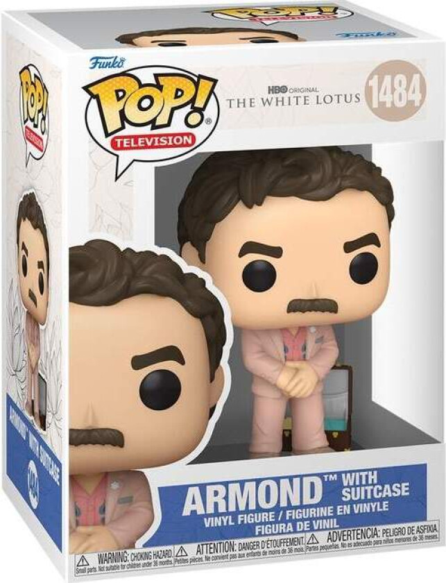 Hvit Lotus Funko Pop! Vinylfigur - Armond samleobjekt