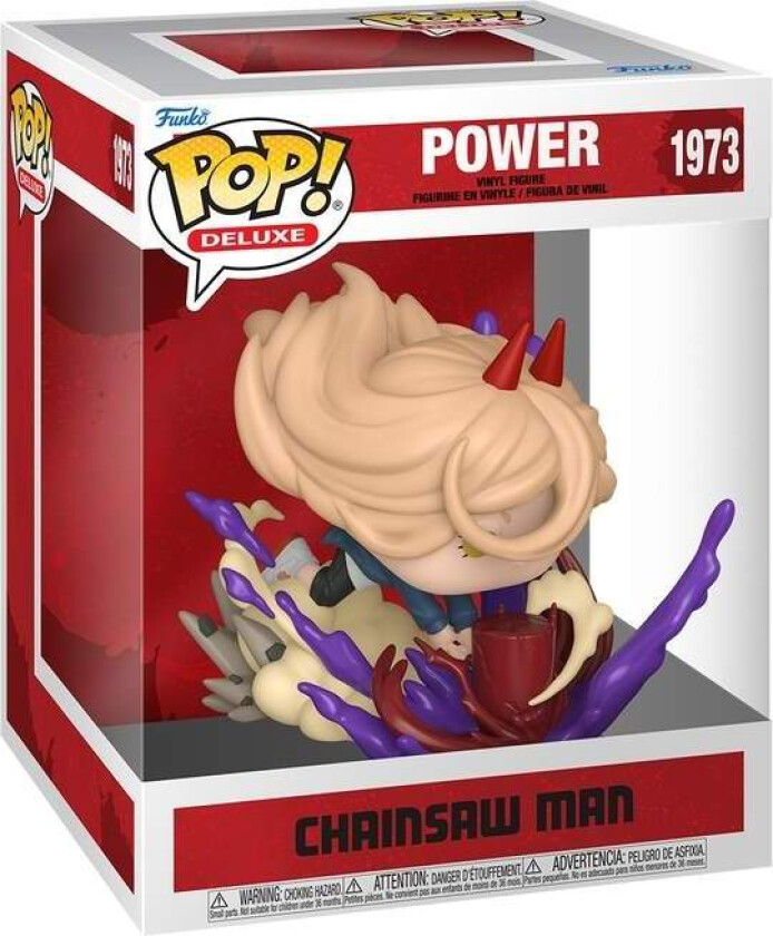 Motorsagmann Funko Pop! Deluxe vinylfigur - kraftvariant