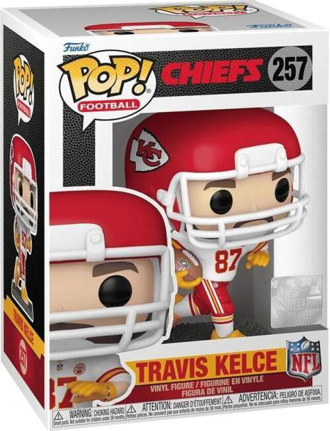 NFL Travis Kelce Funko Pop! Vinylfigur - Away Jersey Edition