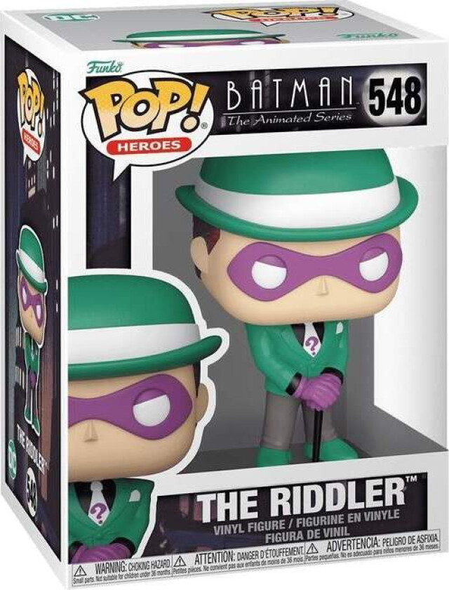 Batman The Riddler Funko Pop! Vinylfigur, samleleketøy