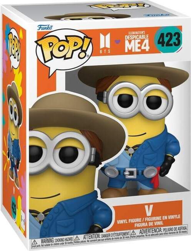 BTS x Despicable Me 4 Funko Pop! Vinylfigur - samleleketøy