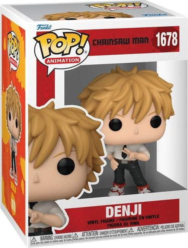 Motorsagmann Denji Funko Pop! Vinylfigur samleobjekt