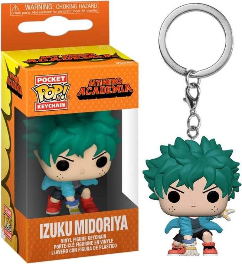 Lomme POP nøkkelring My Hero Academia Izuku Midoriya