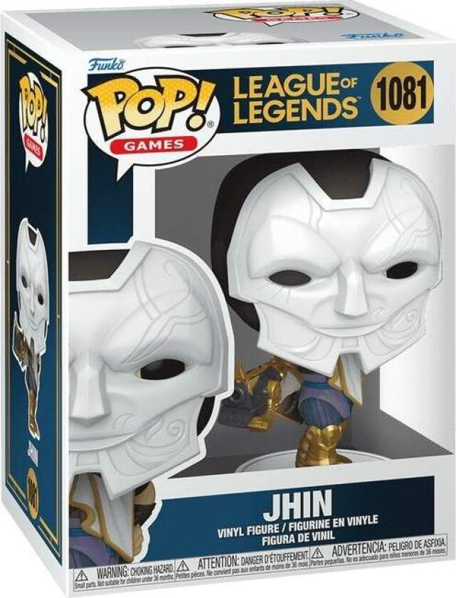 League of Legends Jhin Funko Pop! Vinylfigur samleobjekt