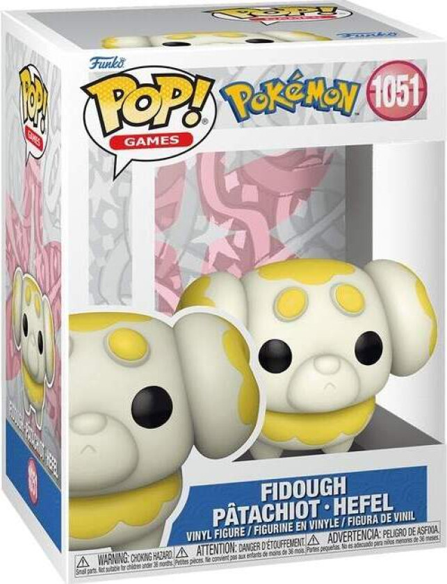 Pokemon Fidough Funko Pop! Vinylfigur, samleleketøy