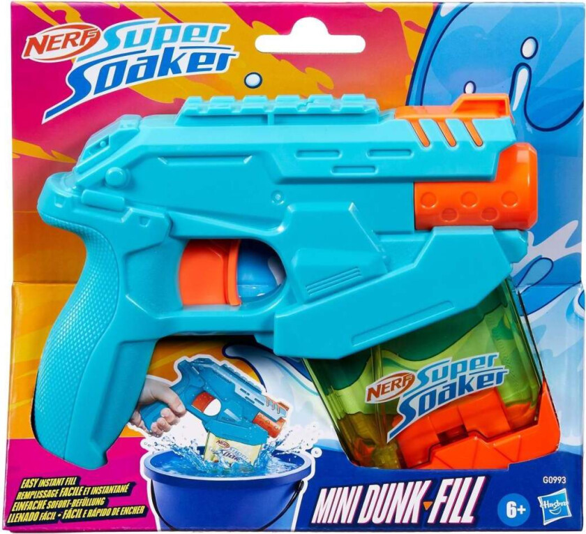 Water Blaster Mini Dunk, Soaker leketøy for utendørs moro