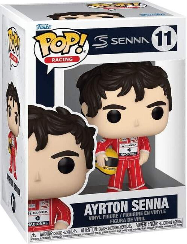 Formel 1 Funko Pop! Vinylfigur - Ayrton Senna samleobjekt