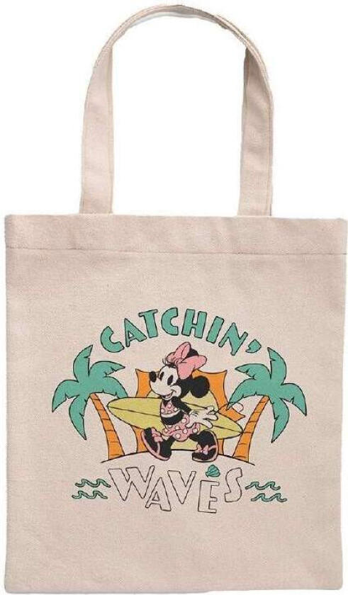 Minnie Mouse Beach Tote Bag for Shopping og Reise