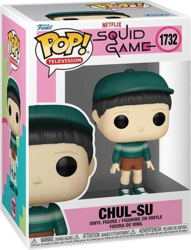 Squid Game Funko Pop! Vinylfigur - Chul-su samleobjekt