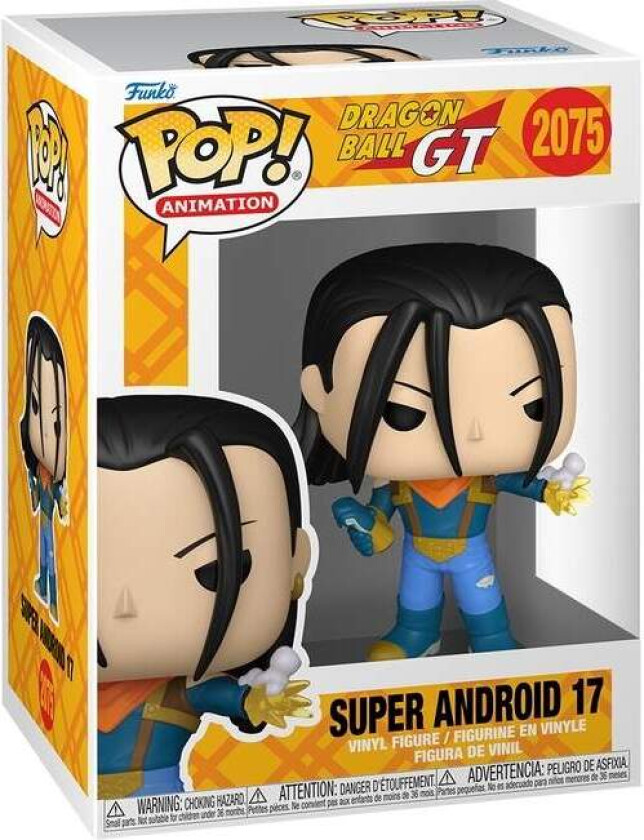 Super Android 17 Funko Pop! Vinylfigur - Dragon Ball GT samleobjekt