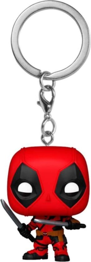 Nøkkelring Marvel Deadpool & Wolverine, samleobjekt i lommestørrelse