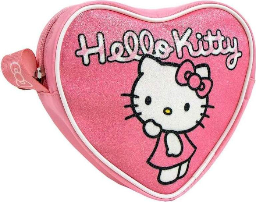 Hello Kitty hjerteformet veske for barn, stilig og morsom