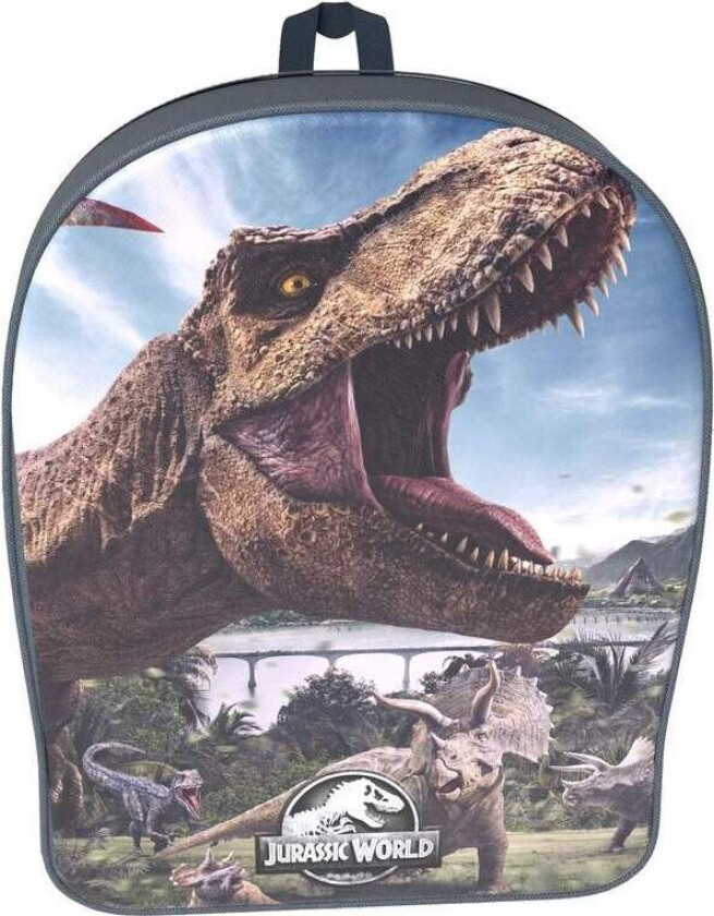 Jurassic World 30 cm ryggsekk for barn, slitesterk og stilig