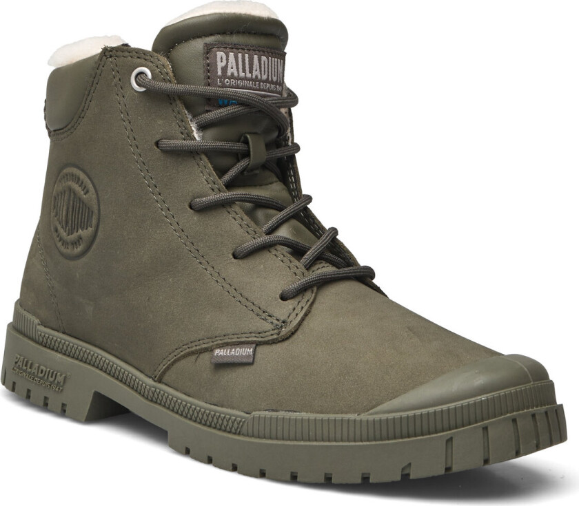 Sp20 Cuff Lth Wp Wl - Khaki green - 41