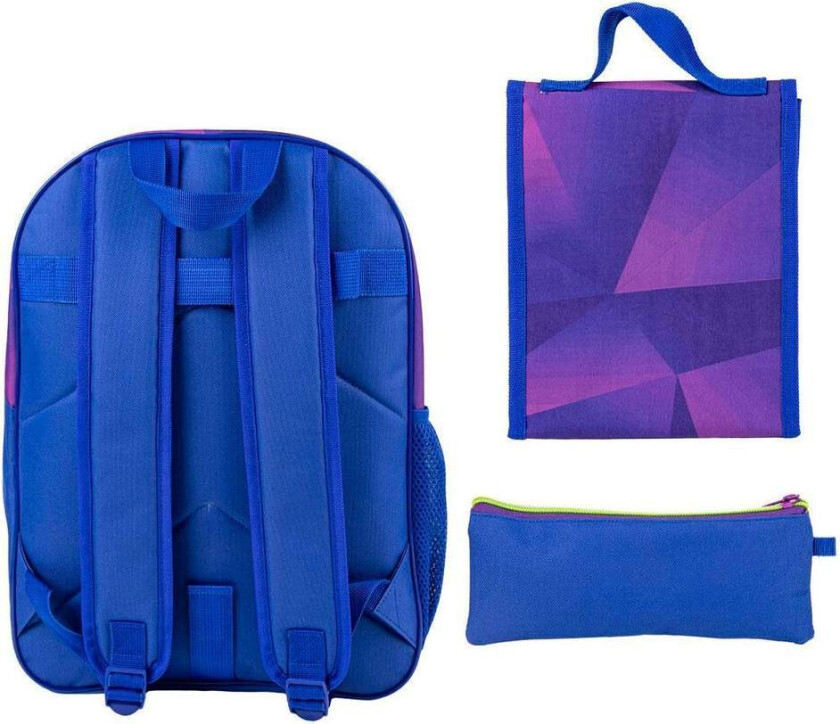 Sonic Prime Ryggsekk, Penal, Matbokssett, 42 cm