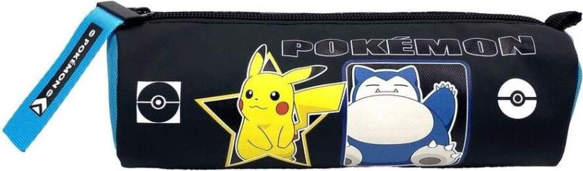 Pokémon pennal, slitesterkt materiale, glidelås